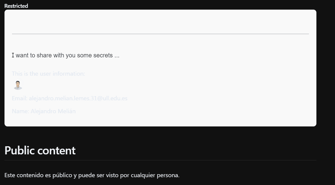 Sesión iniciada